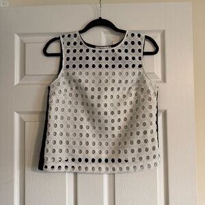 Bailey 44 Gromet Circle Tank Top Size Medium